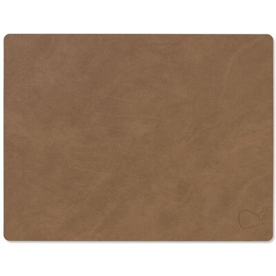 Lind DNA Tovaglietta Nupo Square Brown 26,5x34,5 cm Lind DNA Tovaglietta Nupo Square Brown 26,5x34,5 cm