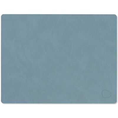 Lind DNA Tovaglietta Nupo Square Light Blue 26,5x34,5 cm Lind DNA Tovaglietta Nupo Square Light Blue 26,5x34,5 cm