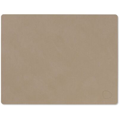Lind DNA Tovaglietta Nupo Square Clay Brown 26,5x34,5 cm Lind DNA Tovaglietta Nupo Square Clay Brown 26,5x34,5 cm