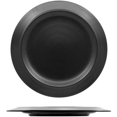 Ariane Piatto Piano 21 cm Kama Nero Ariane Piatto Piano 21 cm Kama Nero