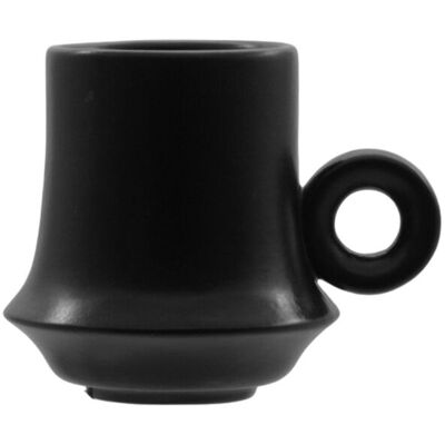 Ariane Tazza Caffè senza Piatto 8 cl Kama Nero Ariane Tazza Caffè senza Piatto 8 cl Kama Nero