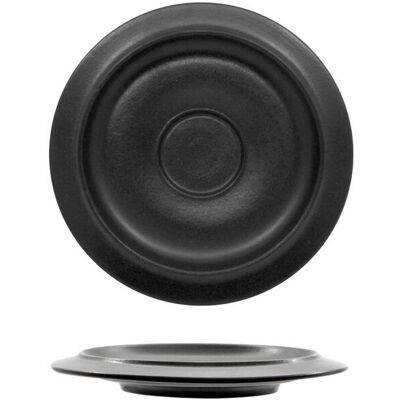 Ariane Piatto per Tazza Caffè 12 cm Kama Nero Ariane Piatto per Tazza Caffè 12 cm Kama Nero
