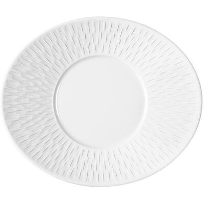Degrenne Piattino per tazza colazione 20 x 17 cm Boréal Satin Degrenne Piattino per tazza colazione 20 x 17 cm Boréal Satin