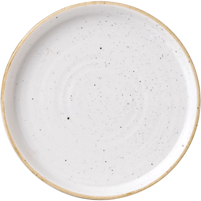 Piatti White Stonecast Churchill - Stile rustico - 6 pz Piatti White Stonecast Churchill - Stile rustico - 6 pz