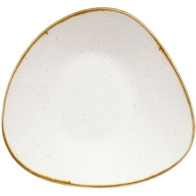 Churchill - Stonecast - Bianco/Marrone - Triangolare - Bowl Churchill - Stonecast - Bianco/Marrone - Triangolare - Bowl
