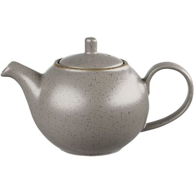 Churchill Teiera Stonecast Peppercorn - Teiera - Rotonda - 852ml, 15cm (H) - Set di 4 Churchill Teiera Stonecast Peppercorn - Teiera - Rotonda - 852ml, 15cm (H) - Set di 4