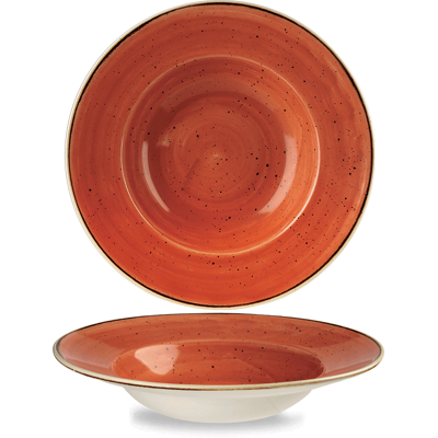 Churchill Piatto Fondo Falda Larga 24 Cm Stonecast Spiced Orange Churchill Piatto Fondo Falda Larga 24 Cm Stonecast Spiced Orange