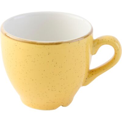 Churchill Tazza Espresso 10 Cl Stonecast Mustard Seed Yellow Churchill Tazza Espresso 10 Cl Stonecast Mustard Seed Yellow