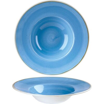 Churchill Piatto Fondo Falda Larga 24 Cm Stonecast Cornflower Blue Churchill Piatto Fondo Falda Larga 24 Cm Stonecast Cornflower Blue