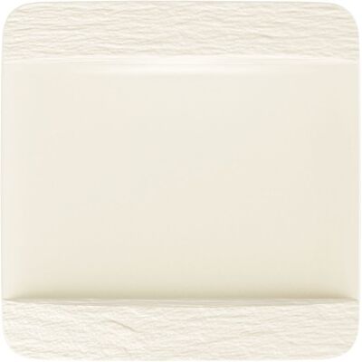 Villeroy & Boch Piatto piano quadrato 28 x 28 cm The Rock White Glacier Villeroy & Boch Piatto piano quadrato 28 x 28 cm The Rock White Glacier