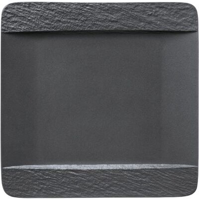 Villeroy & Boch Piatto piano quadrato 28 x 28 cm The Rock Black Shale Villeroy & Boch Piatto piano quadrato 28 x 28 cm The Rock Black Shale