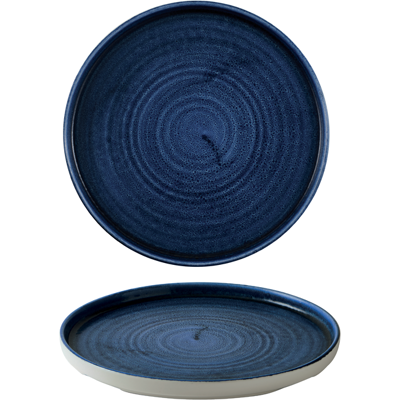 Churchill Piatto Bordo Verticale 21 Cm Plume Ultramarine Churchill Piatto Bordo Verticale 21 Cm Plume Ultramarine