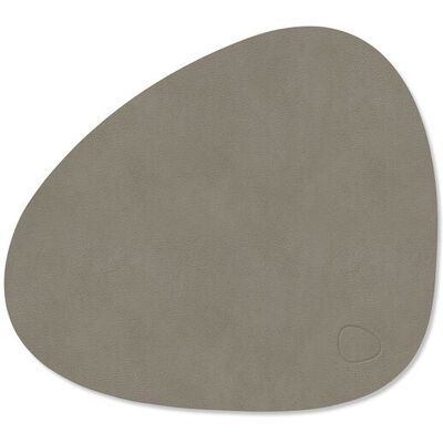 Lind DNA Tovaglietta Nupo Curve Flint Grey 24x28 cm Lind DNA Tovaglietta Nupo Curve Flint Grey 24x28 cm