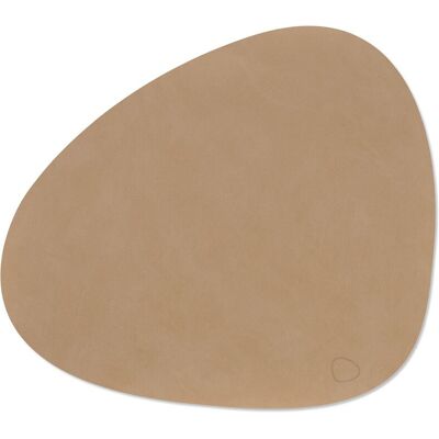 Lind DNA Tovaglietta Nupo Curve Nougat 37x44 cm Lind DNA Tovaglietta Nupo Curve Nougat 37x44 cm