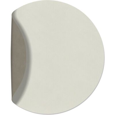 Lind DNA Tovaglietta Double Circle Nupo Linen/ Nupo Flint Grey 40 cm Lind DNA Tovaglietta Double Circle Nupo Linen/ Nupo Flint Grey 40 cm