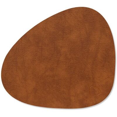 Lind DNA Tovaglietta Bull Curve Cognac 24x28 cm Lind DNA Tovaglietta Bull Curve Cognac 24x28 cm