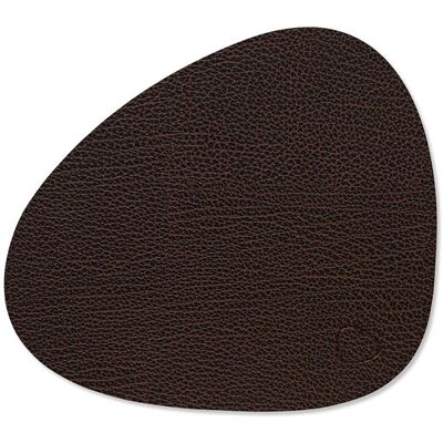 Lind DNA Tovaglietta Bull Curve Brown 24x28 cm Lind DNA Tovaglietta Bull Curve Brown 24x28 cm