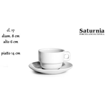 Saturnia Tazza the impilabile 17 cl Roma Saturnia Tazza the impilabile 17 cl Roma
