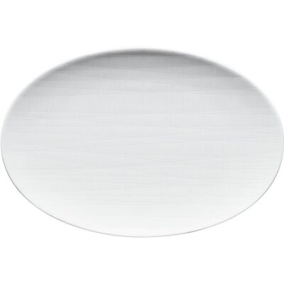 Rosenthal Piatto Ovale 33,8 x 23 cm Mesh Bianco Rosenthal Piatto Ovale 33,8 x 23 cm Mesh Bianco