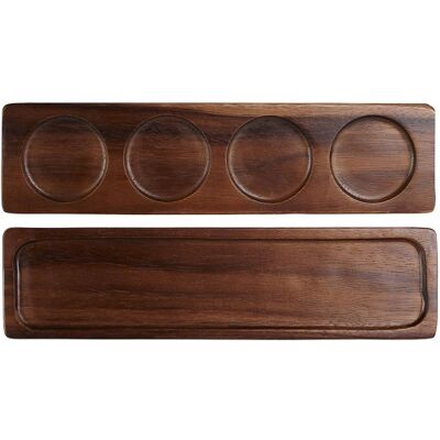 Churchill Vassoio Servizio 4 Rientranze 35,2 X 9 X 2,7 Cm Buffet Wood Churchill Vassoio Servizio 4 Rientranze 35,2 X 9 X 2,7 Cm Buffet Wood