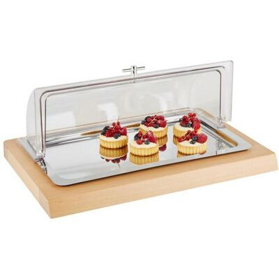 Vassoio Refrigerato APS - 410 x 600 x 50 mm - Presentazione cibo Vassoio Refrigerato APS - 410 x 600 x 50 mm - Presentazione cibo