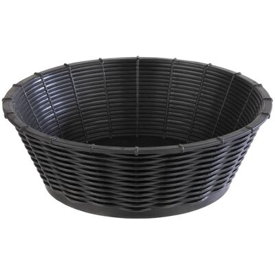 APS Cesto rotondo "Wicker Look" 20 cm Nero APS Cesto rotondo "Wicker Look" 20 cm Nero