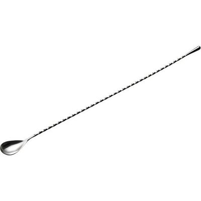 Cucchiaio da bar APS 93153 - Acciaio inossidabile, manico torsionato 40cm Cucchiaio da bar APS 93153 - Acciaio inossidabile, manico torsionato 40cm