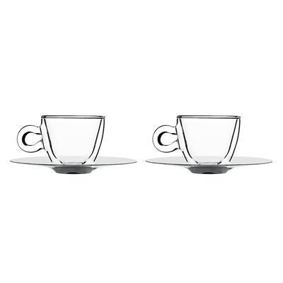 Set di 2 Tazze Espresso Termiche Bormioli Luigi - 6,5 cl Set di 2 Tazze Espresso Termiche Bormioli Luigi - 6,5 cl