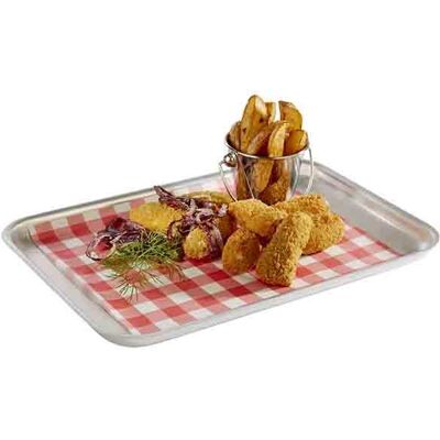 Vassoio in alluminio APS - 32x21,5x2cm Vassoio in alluminio APS - 32x21,5x2cm