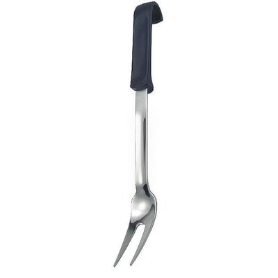 Forchetta da servizio in acciaio inossidabile 34cm - Manico ergonomico antiscivolo Forchetta da servizio in acciaio inossidabile 34cm - Manico ergonomico antiscivolo