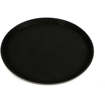Ilsa Vassoio Antiscivolo Tondo 27,5 cm Nero Ilsa Vassoio Antiscivolo Tondo 27,5 cm Nero