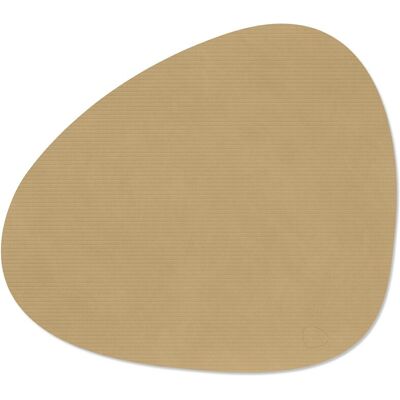 Lind DNA Tovaglietta Corduroy Curve Khaki 37x44 cm Lind DNA Tovaglietta Corduroy Curve Khaki 37x44 cm