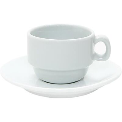 Saturnia Piattino per Tazza Caffè impilabile 11 cm Roma Saturnia Piattino per Tazza Caffè impilabile 11 cm Roma