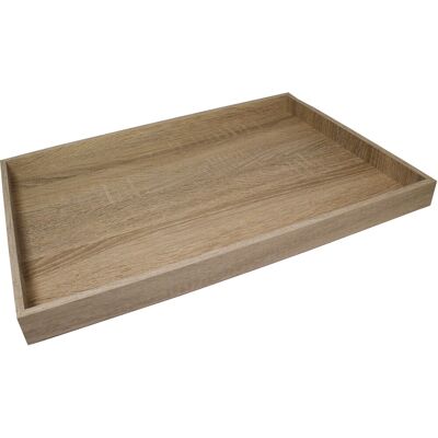Abert Alzata per Buffet Vassoio Rettangolare in Legno 52,5 x 35 cm H. 4 cm Mix&Play; Abert Alzata per Buffet Vassoio Rettangolare in Legno 52,5 x 35 cm H. 4 cm Mix&Play;