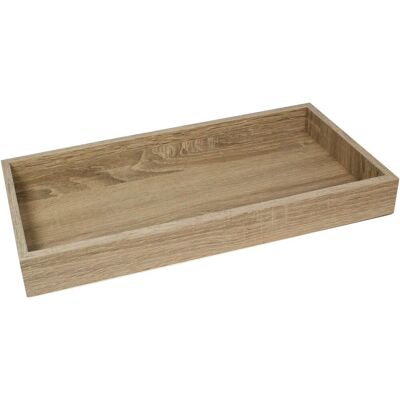 Abert Alzata per Buffet Vassoio Rettangolare in Legno 35 x 17,5 cm H. 8 cm Mix&Play; Abert Alzata per Buffet Vassoio Rettangolare in Legno 35 x 17,5 cm H. 8 cm Mix&Play;