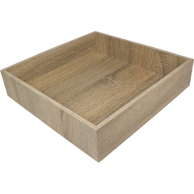 Abert Alzata per Buffet Vassoio Quadrato in Legno 35 x 35 cm H. 4 cm Mix&Play; Abert Alzata per Buffet Vassoio Quadrato in Legno 35 x 35 cm H. 4 cm Mix&Play;