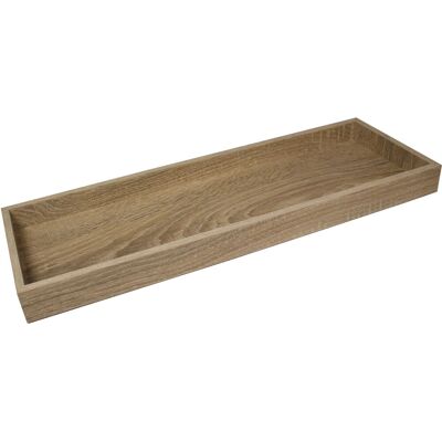 Abert Alzata per Buffet Vassoio Rettangolare in Legno 52,5 x 17,5 cm H. 4 cm Mix&Play; Abert Alzata per Buffet Vassoio Rettangolare in Legno 52,5 x 17,5 cm H. 4 cm Mix&Play;