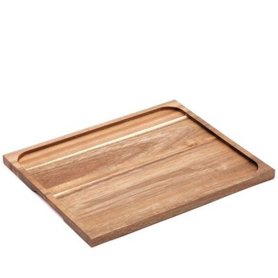 Comas Base In Acacia Per Vassoio In Ardesia 30 x 30 cm Esterno 32 x 32 x 1,5 cm Comas Base In Acacia Per Vassoio In Ardesia 30 x 30 cm Esterno 32 x 32 x 1,5 cm