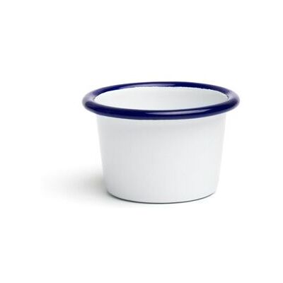 Comas Ciotolina Ferro Smaltato 6 cm Altezza Bianca Azzurra Comas Ciotolina Ferro Smaltato 6 cm Altezza Bianca Azzurra
