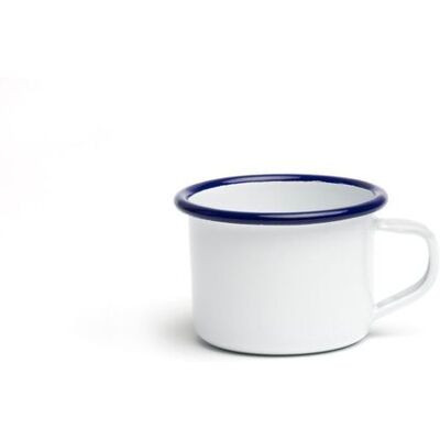 Comas Tazza Ferro Smaltato 6 cm Bianco Azzurro Comas Tazza Ferro Smaltato 6 cm Bianco Azzurro