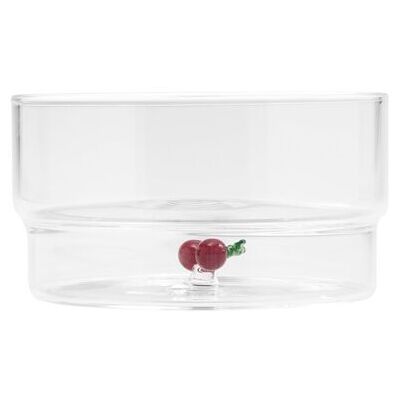 Zafferano Ciotola 32,5 cl Teca Frutta Ciliegie Zafferano Ciotola 32,5 cl Teca Frutta Ciliegie