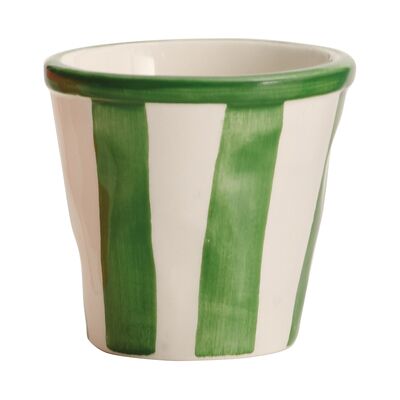 Zafferano Bicchierini 7 cl Lido Righe Verde Zafferano Bicchierini 7 cl Lido Righe Verde
