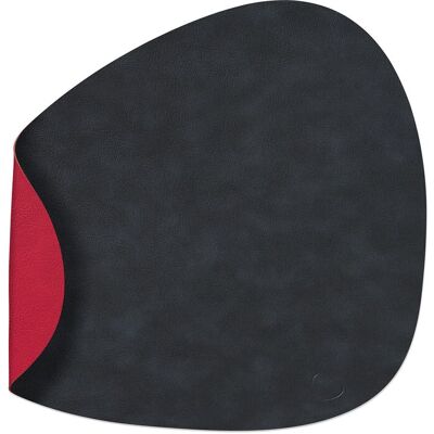 Lind DNA Tovaglietta Double Curve Cloud Black/ Cloud Red 37x44 cm Lind DNA Tovaglietta Double Curve Cloud Black/ Cloud Red 37x44 cm