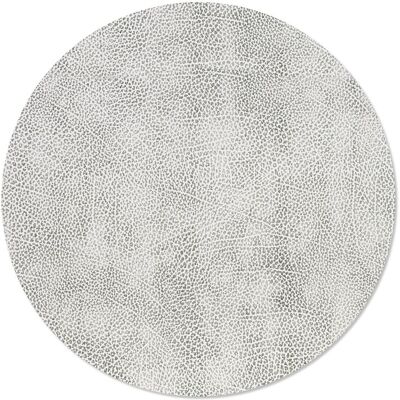 Lind DNA Tovaglietta Hippo Circle White-Grey 40 cm Lind DNA Tovaglietta Hippo Circle White-Grey 40 cm