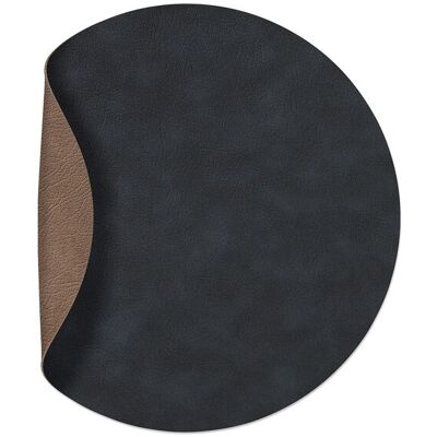 Lind DNA Tovaglietta Double Circle Cloud Black/ Cloud Brown 30 cm Lind DNA Tovaglietta Double Circle Cloud Black/ Cloud Brown 30 cm