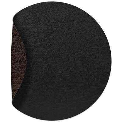Lind DNA Tovaglietta Double Circle Bull Black/ Bull Brown 30 cm Lind DNA Tovaglietta Double Circle Bull Black/ Bull Brown 30 cm