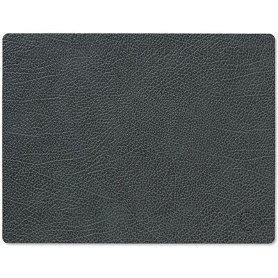 Lind DNA Tovaglietta Hippo Square Black Anthracite 26,5x34,5 cm Lind DNA Tovaglietta Hippo Square Black Anthracite 26,5x34,5 cm