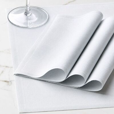 Roll Drap Tovagliolo 50x50 cm Bianco 12 Pezzi Roll Drap Tovagliolo 50x50 cm Bianco 12 Pezzi