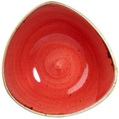 Churchill Ciotola Triangolare 23,5 Cm Stonecast Berry Red Churchill Ciotola Triangolare 23,5 Cm Stonecast Berry Red