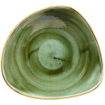 Churchill Ciotola Triangolare 23,5 Cm Stonecast Samphire Green Churchill Ciotola Triangolare 23,5 Cm Stonecast Samphire Green